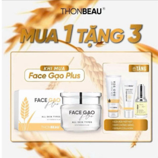 ( MUA 1 TẶNG 3 ) KEM FACE GẠO + SERUM YẾN 20ml + 1SỬA RỬA MẶT 40ml
