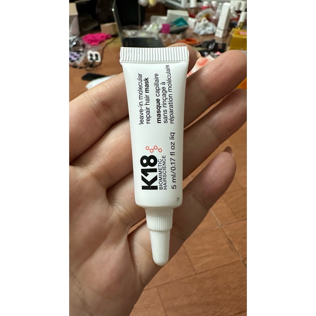 Mặt nạ dưỡng tóc K18 Biomimetic Hairscience  Mini Leave-In Molecular Repair Hair Mask
