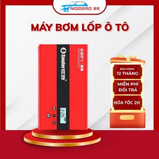  Máy Bơm Lốp Ô Tô Kiêm Kích Bình Ắc Quy Xe Ô Tô Kích Bình Soulor Chính Hãng Nhỏ Gọn Tiện Dụng 