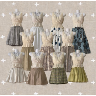 (Phần 2) Quần áo 2hand tổng hợp (vintage, mori girl, linen, xô...)