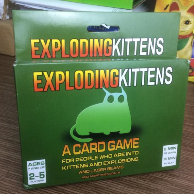 Bộ Bài Mèo Nổ 56 Lá Kịch Tính - Exploding Kittens