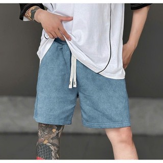  Quần Thun Was Bạc Dây Rút Short Ngắn Túi Sau Local Brand Phong Cách Thể Thao 