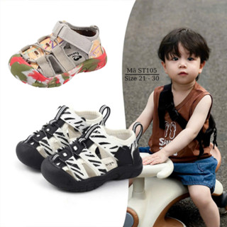 Giày chỉnh hình y khoa dùng cho bé bàn chân bẹt lót đế KIDS SHOES ST105 Dép Rọ Sandal bé gái bé trai 1 2 3 4 5 6 tuổi