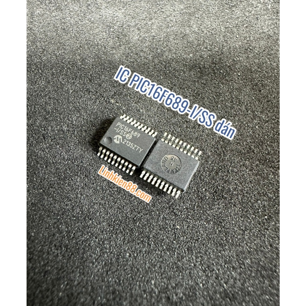 2 con IC PIC16F689-I /SS PIC16F689 16F689 dán Sop-8 mới chính hãng Microchip