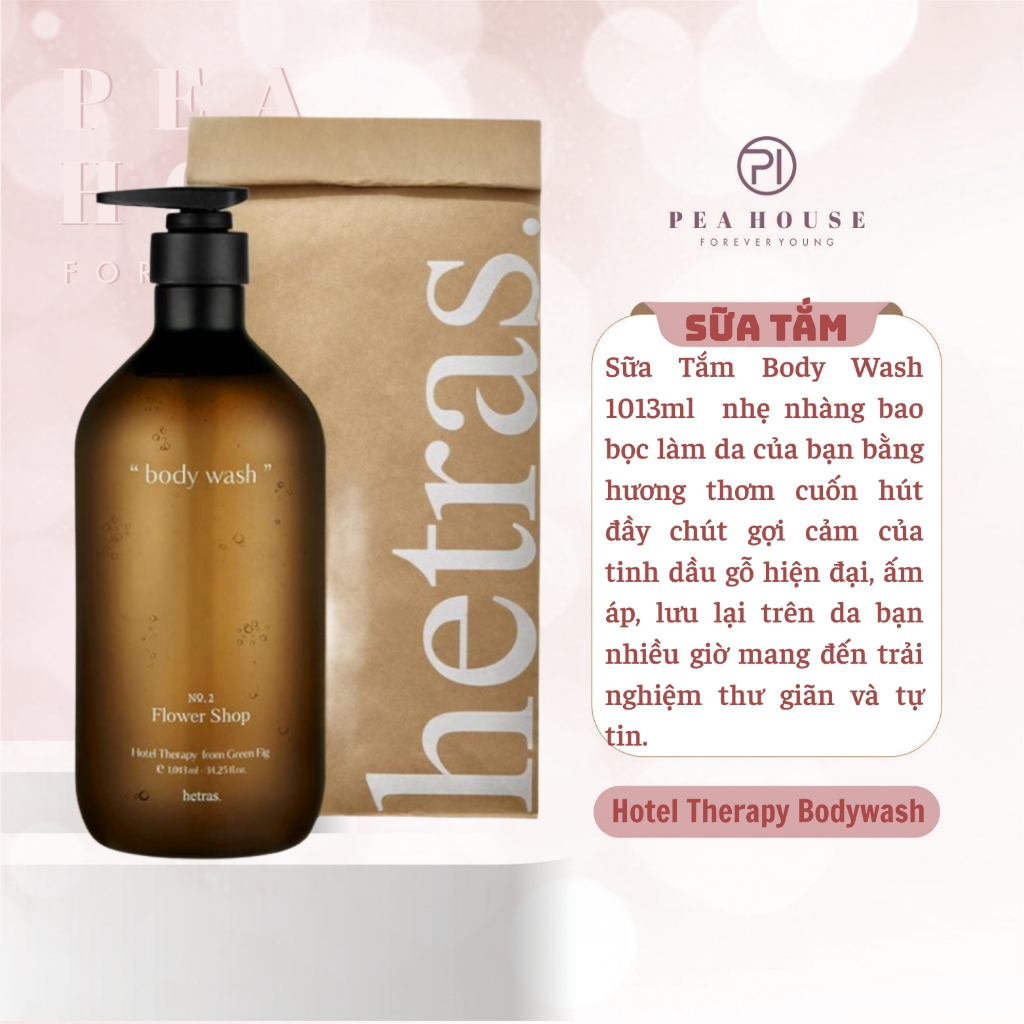 Sữa Tắm HETRAS Hương Nước Hoa Body Wash 1013ml