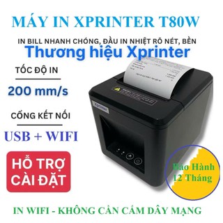 Có Video] Máy In Bill XPRINTER XP-58IIH (USB + Bluetooth)
