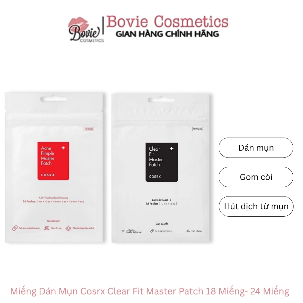 Miếng Dán Mụn Cosrx Acne Pimple / Clear Fit Master Patch