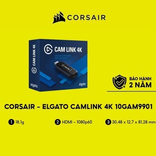 Thiết bị chuyển đổi hình ảnh Corsair - Elgato CamLink 4K - 10GAM9901