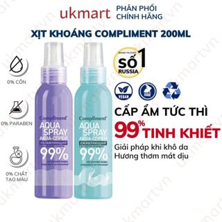 Xịt khoáng Compliment Aqua Spray 99% 200ml