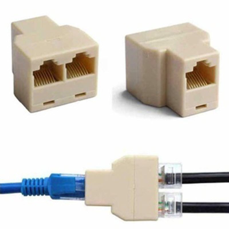 Đầu nối mạng RJ45 từ 1 ra 2