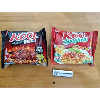  Combo 6 - 10 Gói Mì trộn Cung Đình Kool Spaghetti   Sườn Nướng Hàn Quốc 