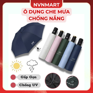 Ô Dù Che Mưa Đi Nắng Gấp Gọn Chống Tia UV