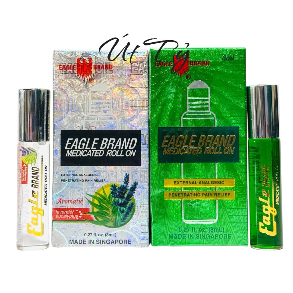 DẦU XANH CON Ó EAGLE DẠNG CHAI LĂN 8ML