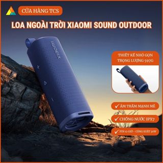Loa Bluetooth XM Sound Outdoor 30w Bass Mạnh Mẽ - Pin 12 Giờ