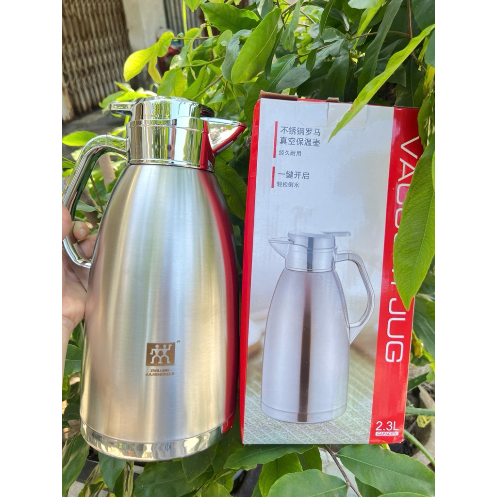 Bình giữ nhiệt mỏ vịt Z.WILLING dung tích 2.3 lít, giữ nóng/lạnh lâu, chất liệu thép không gỉ an toà