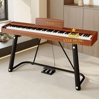  Đàn Piano Điện VICTOR VT02 – 88 Phím – Cảm Ứng Lực – Full Phụ Kiện – Đàn Xịn Chính Hãng - Bảo Hành Lâu Dài 