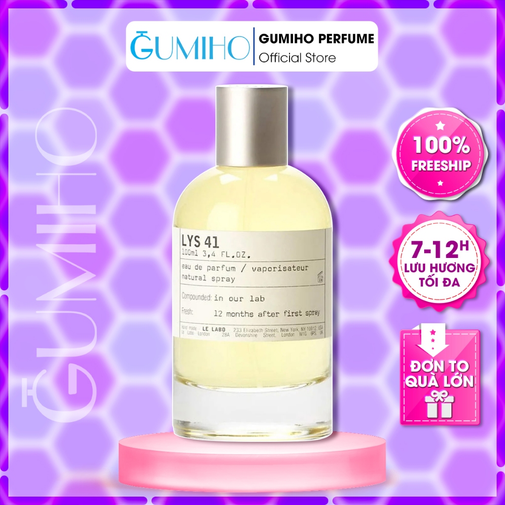 Nước Hoa Unisex Le Labo Lys 41 EDP - Hương Hoa Huệ Trắng Sang Trọng , Thơm Lâu - GumihoPerfume