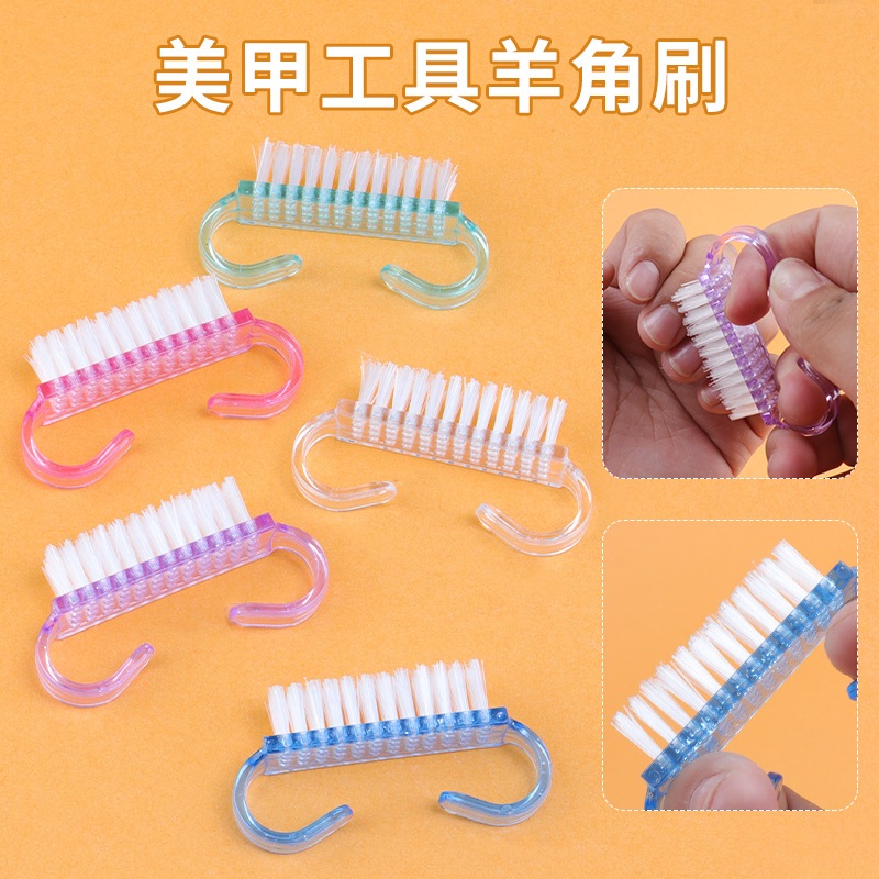 3 CÁI BÀN CHẢI NHỎ PHỦI BỤI NAIL MÀU NGẪU NHIÊN