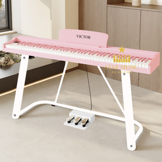  Đàn Piano Điện VICTOR VT02 – 88 Phím – Cảm Ứng Lực – Full Phụ Kiện – Đàn Xịn Chính Hãng - Bảo Hành Lâu Dài 