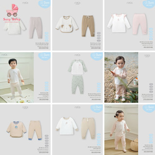 Bộ dài tay cài vai Nous sz từ 6-9m tới 2-3y cho bé, Suzy baby