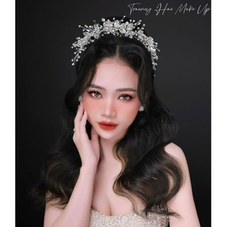 Hoa cài tóc cô dâu HC1005