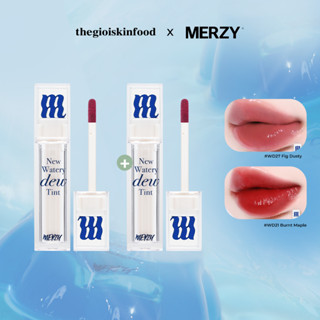 Combo 2 Son Tint Bóng Dạng Thạch Merzy The Watery Dew Tint 4g