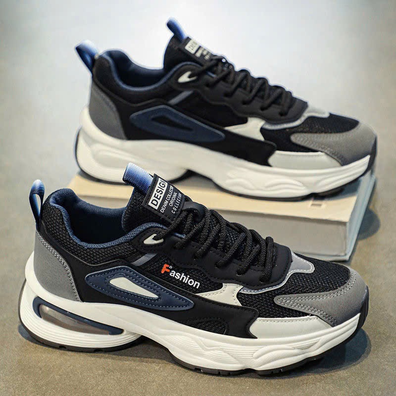 Giày thể thao nam SNEAKER thoáng khí đế cao su mẫu mới