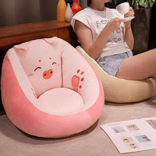 Ghế lười ngồi bệt bằng bông, đệm lót ghế mây, nệm xe oto, gối ôm trang trí (Mã 01)