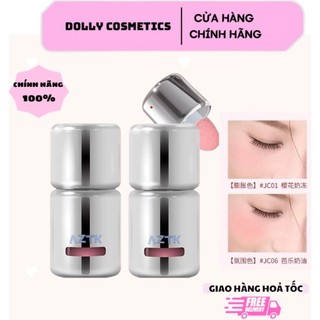   TẶNG MÚT  Má Hồng Kem AZTK Dạng Lỏng Đầu Nấm Vỏ Bạc Mới Căng Bóng và Mờ Lì Tự Nhiên 5ml 