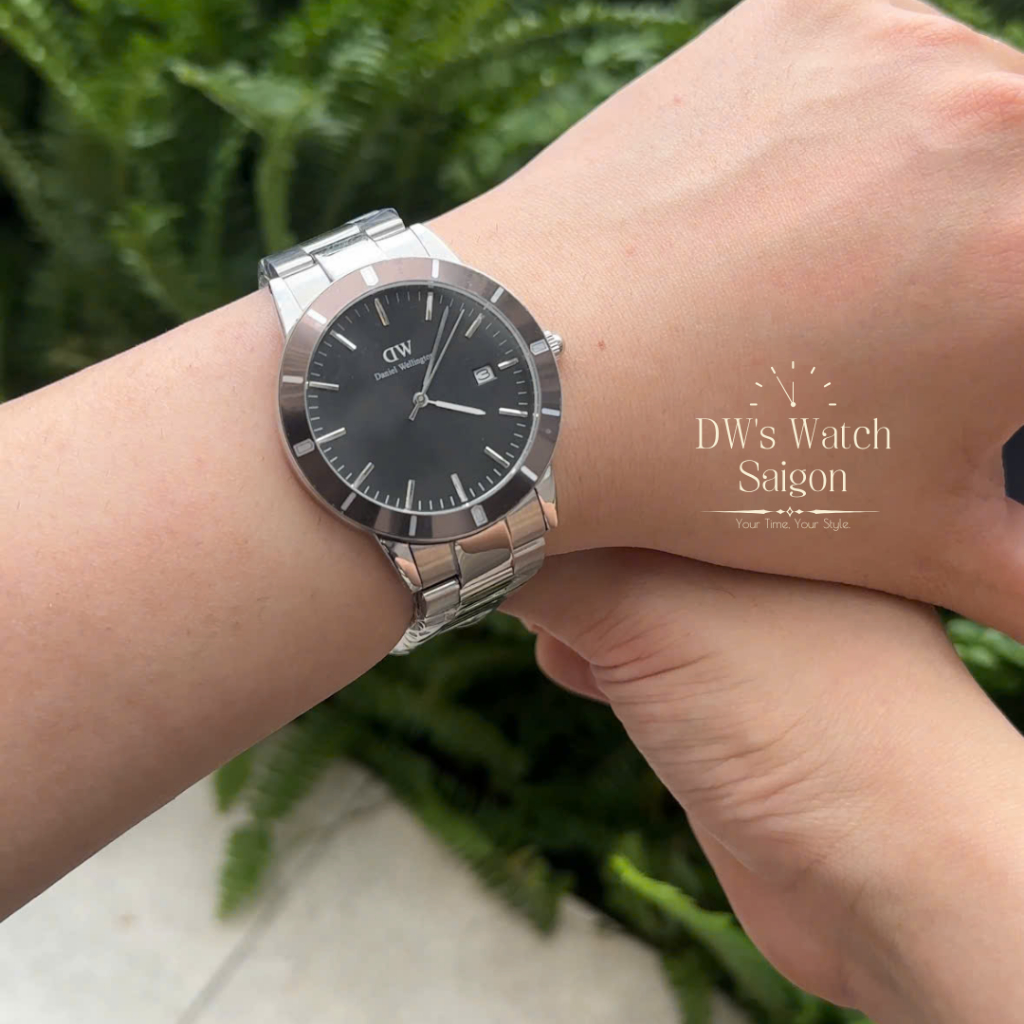 [Authentic] Đồng Hồ Nam DW Iconic Paradigma Viền Bezel Đen Mặt Đen Chính Hãng DW's Watch Saigon