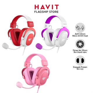 Tai Nghe Chụp Tai Có Dây Gaming Havit H2002D - Hàng Chính Hãng
