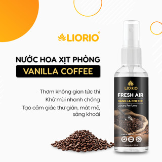  Nước hoa xịt phòng Liorio Vanilla Coffee 20ml 