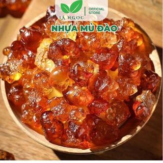 Nhựa Đào Mủ Đào Lá Ngọc Thượng Hạng Hỗ Trợ Giải Nhiệt và Làm Đẹp Da 100g