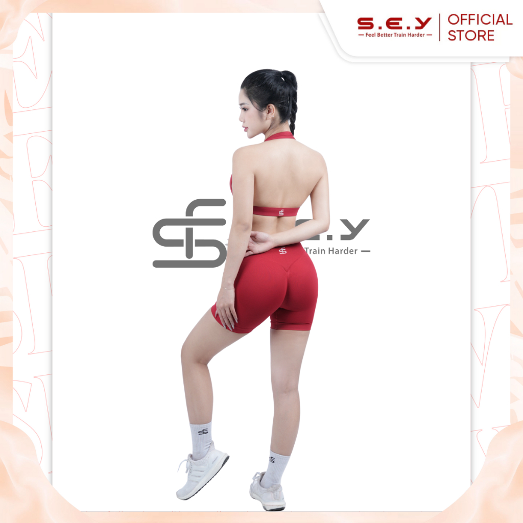 Áo Bra Thể Thao SEY Freedom, Có Sẵn Đệm Mút Cổ Yếm Cho Nữ Tập Gym, Yoga | BigBuy360 - bigbuy360.vn