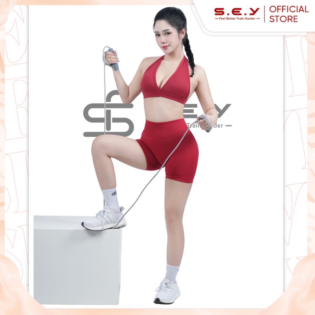 Áo Bra Thể Thao SEY Freedom, Có Sẵn Đệm Mút Cổ Yếm Cho Nữ Tập Gym, Yoga | BigBuy360 - bigbuy360.vn