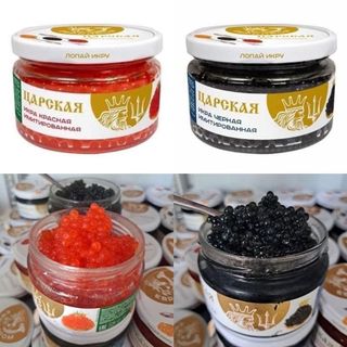Trứng cá nga hũ 220g [hàng chính hãng của nga] date mới