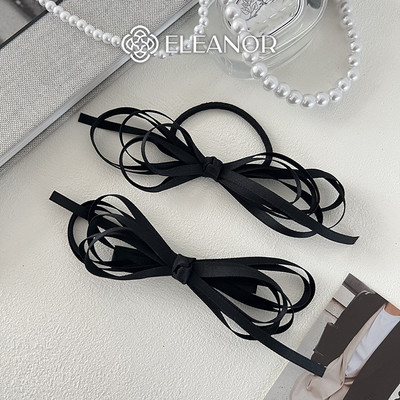 Dây buộc tóc kẹp tóc nữ Eleanor Accessories thiết kế thắt nơ phụ kiện tóc dây cột tóc 10053