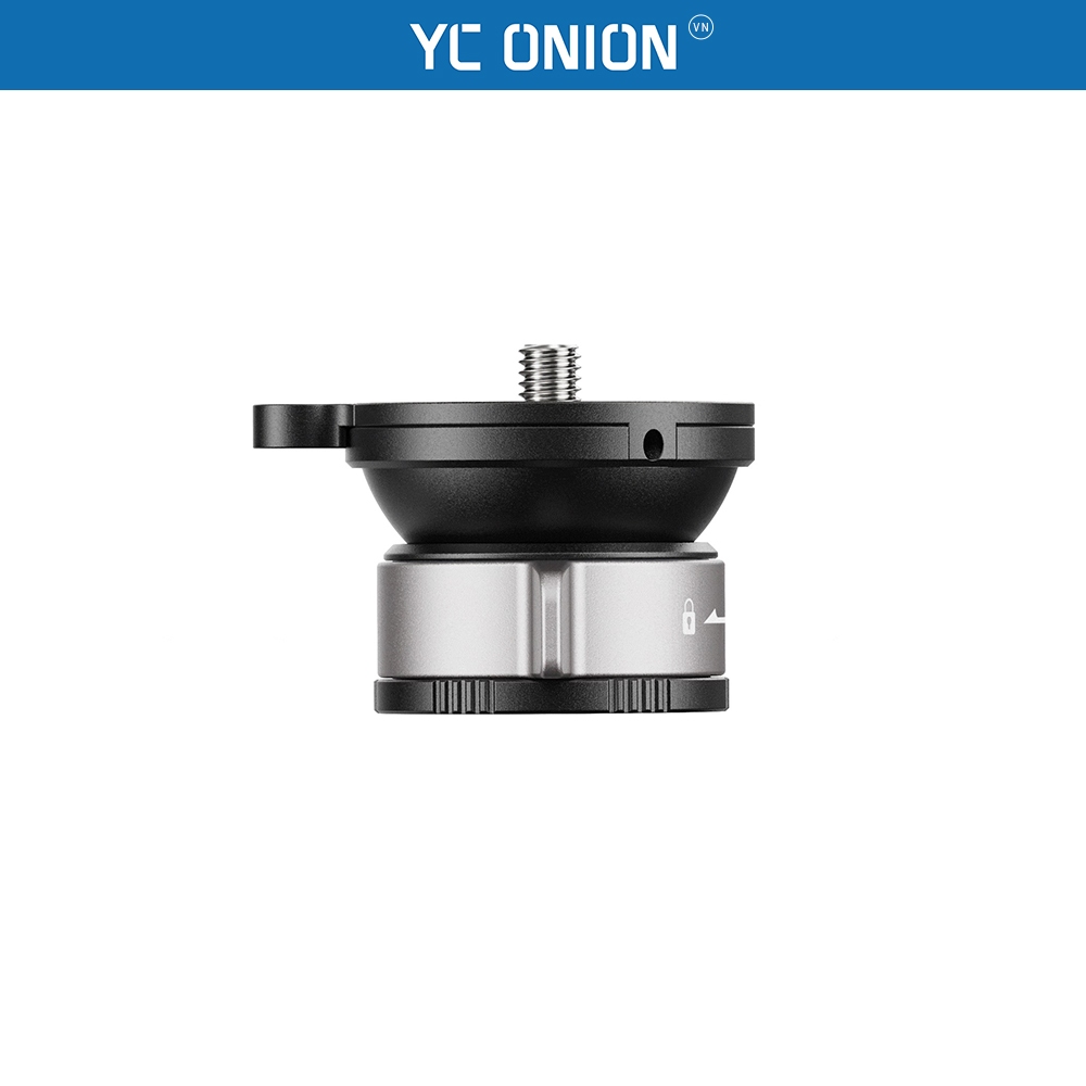 YC Onion LB52 52mm Leveling base bát cân bằng tích hợp khóa lock nhanh chính hãng