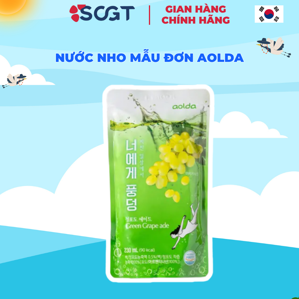 Nước Nho Mẫu Đơn Aolda