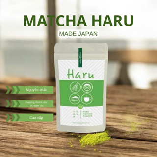  <SẴN HÀNG Túi chiết> Bột Matcha Haru Nhật chính hãng- Cao cấp- Pha chế đồ uống matcha latte- Nấu ăn- Đắp mặt 