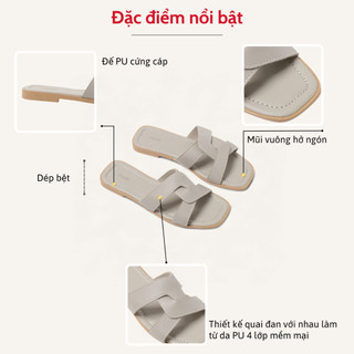 Dép Bệt Nữ Kiểu Quai Đan Chéo Pixie H105