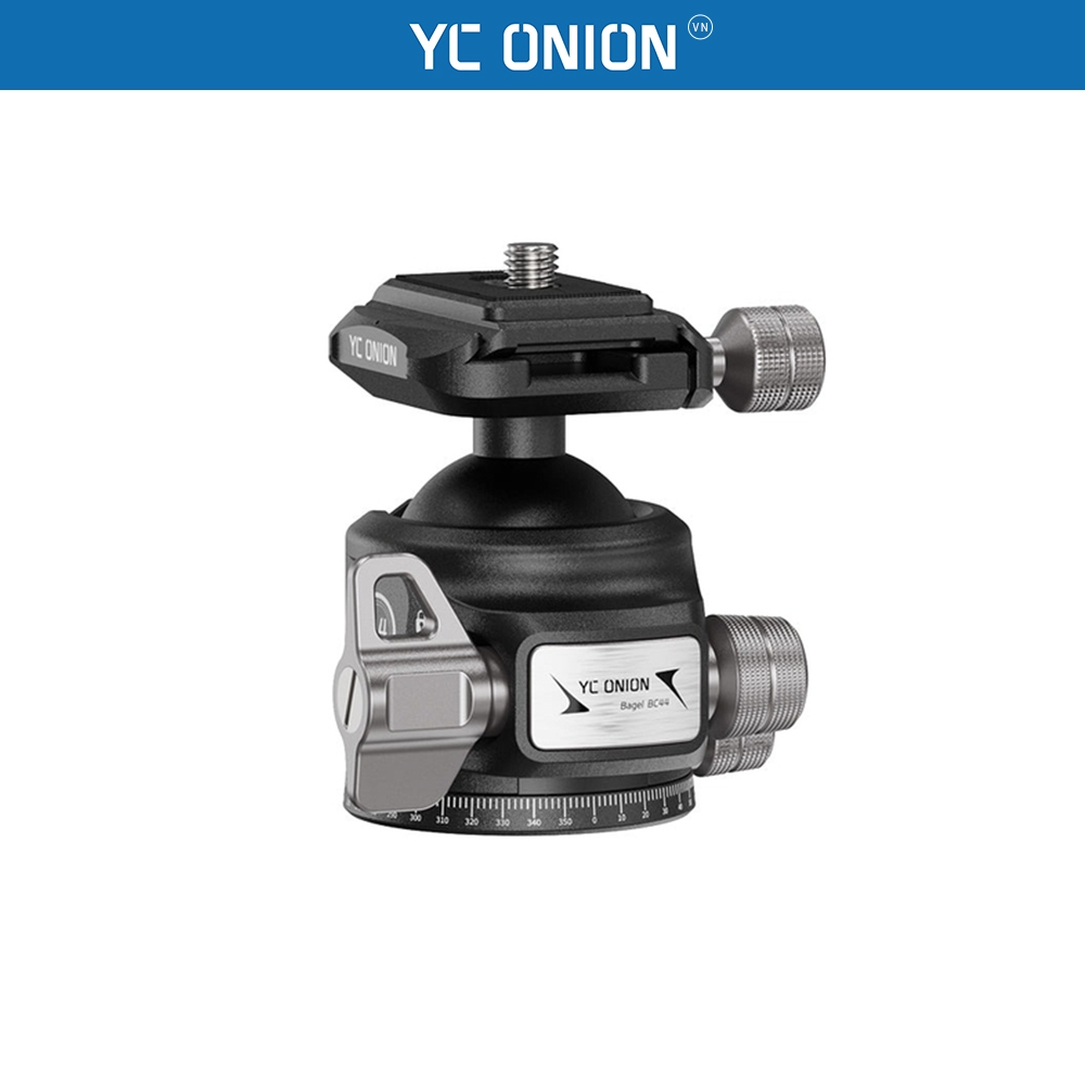 Ballhead YC Onion Bagel BC44 chất liệu hợp kim nhôm cao cấp, tải trọng 15kg chính hãng