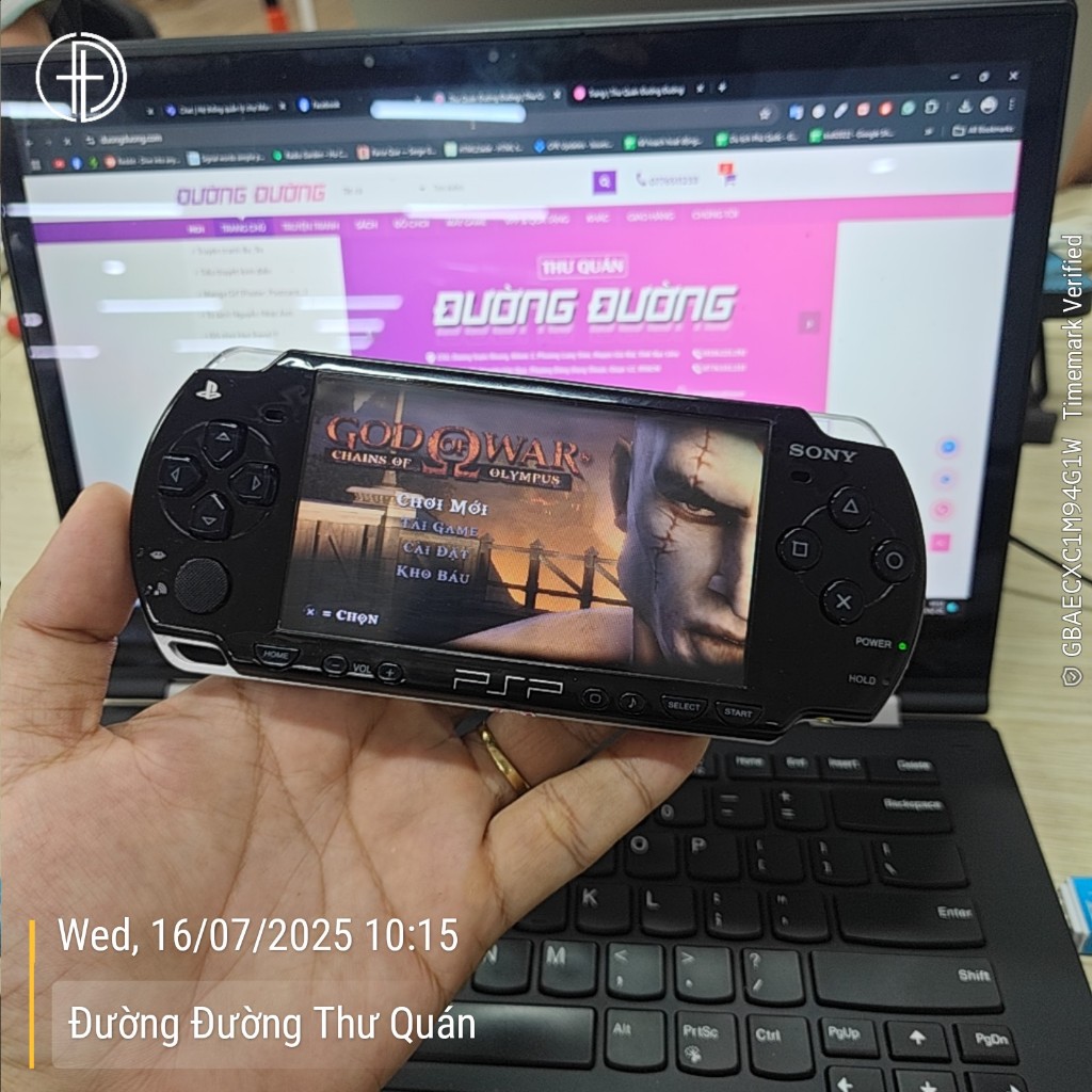 PSP 2000 - [Máy Cũ 97% - Đọc kỹ trong phần mô tả] - 32G - Mod Tải Game Free