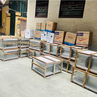 Bể đúc mini 30x19x21cm - Bể cá mini có 2 góc bo, dễ vệ sinh, thiết kế nhỏ gọn, đẹp mắt