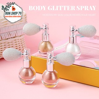  Chai Xịt Nhũ Kim Tuyến VINCINER 4g Phun Sương Lấp Lánh Xịt Bắt Sáng Highlight Toàn Thân Dạng Sương 