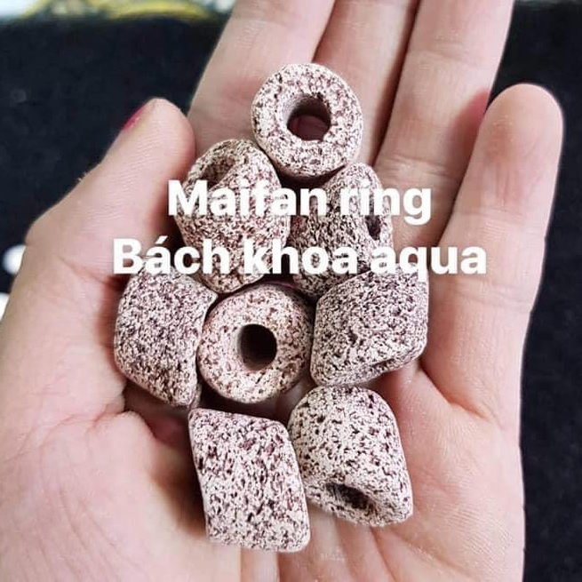 Sứ lọc Mountain Tree Maifan Ring cao cấp – vật liệu lọc sinh học, giúp nước sạch lâu, phù hợp mọi hệ thống lọc