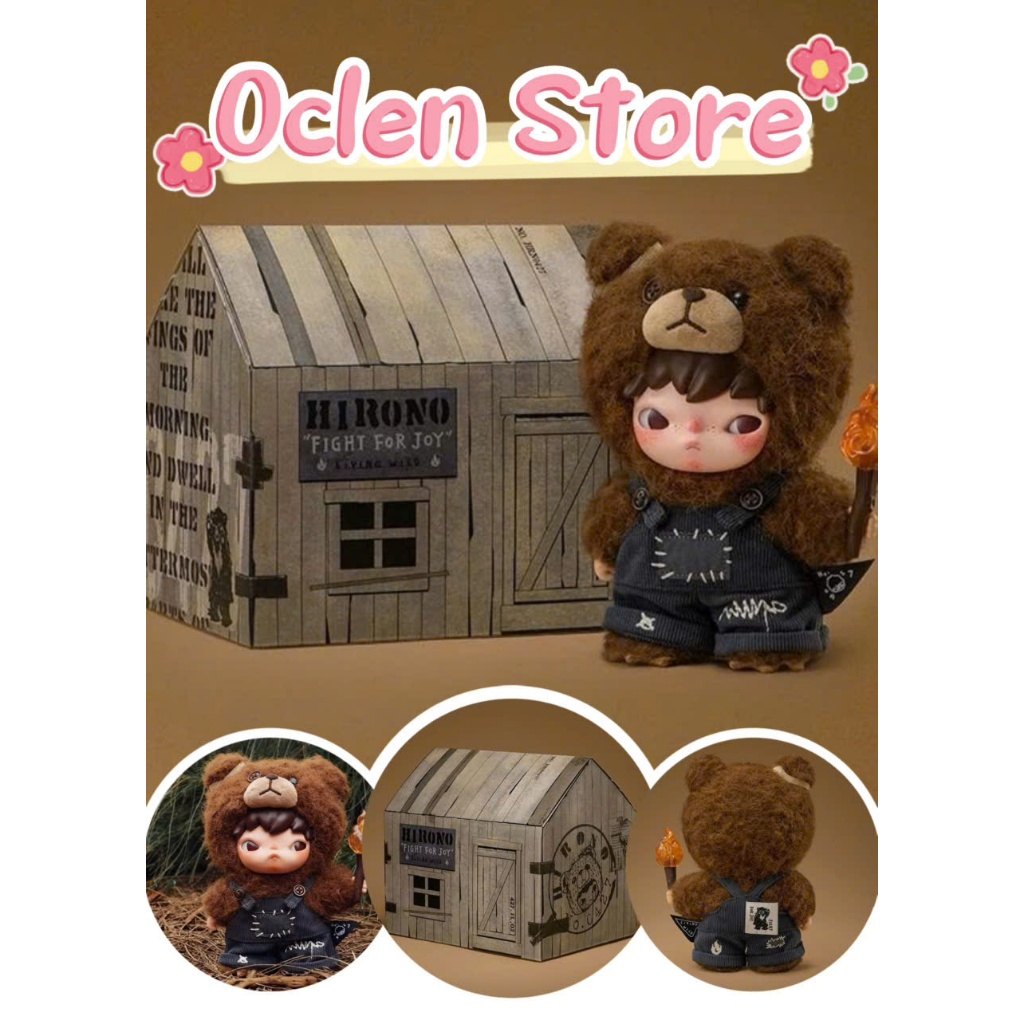 [ Ship Hỏa Tốc HCM ] Hirono Living Wild - Fight for Joy Plush Doll