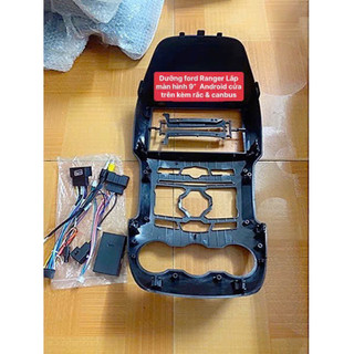 dưỡng 9” ford ranger 2010/ 2017 lắp màn hình 9 inch Andrroid xe ô tô Ford ranger