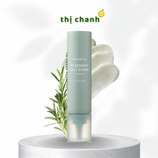 Dầu Gội Muối Tẩy Tế Bào Chết AROMATICA Rosemary Salt Scrub Shampoo 300ml