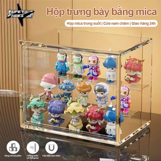 Tủ Hộp Trưng Bày Trong Suốt 3 Tầng Bảo Quản Mô Hình Blindbox Sonny Angels Popmart Dimoo Skullpanda